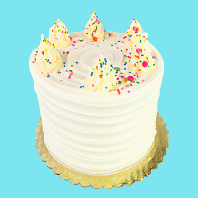 Vanilla Frosting Yellow Cake