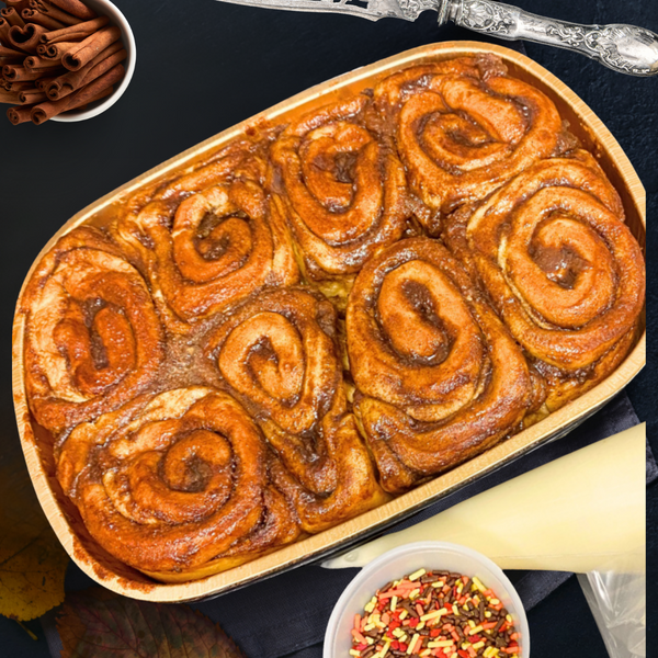 Heat & Frost Cinnamon Rolls