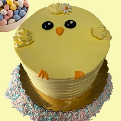 Mini Chick Easter Cake