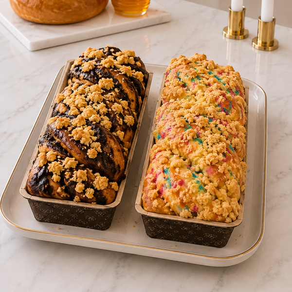 Chocolate or Birthday Cake Babka