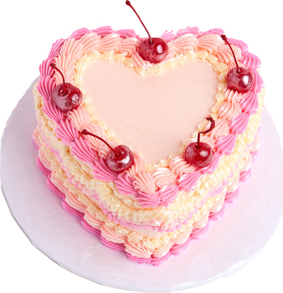 Fancy Heart Cake