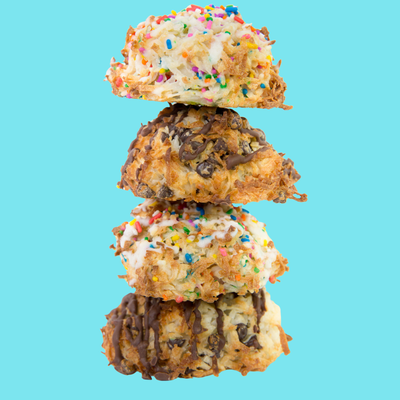 Chocolate Chip & Funfetti Macaroons