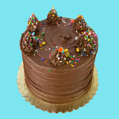 Chocolate Frosting Yellow Cake