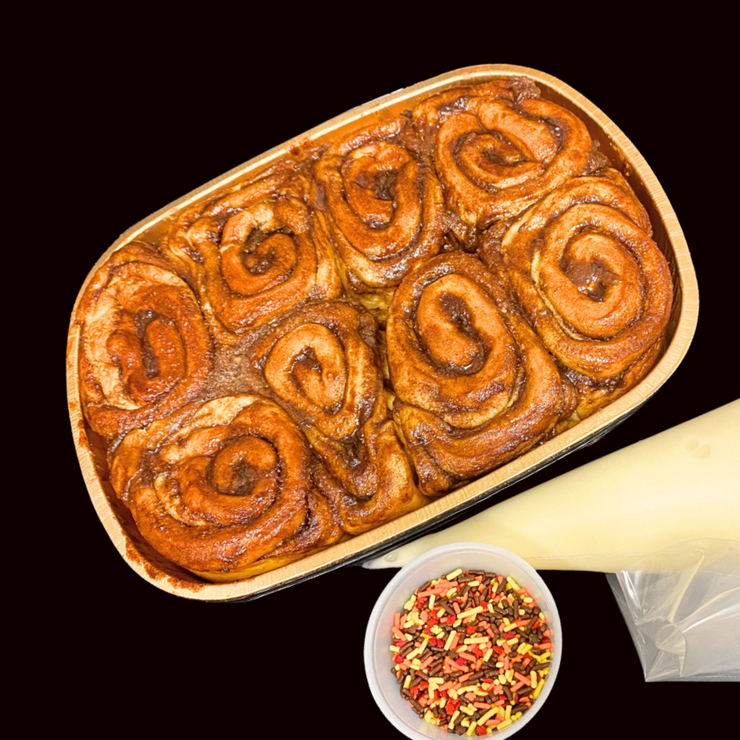 Heat & Frost Cinnamon Rolls