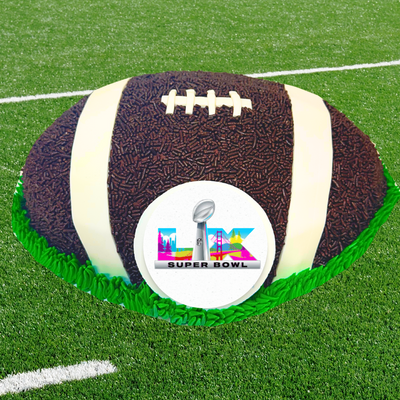 Super Bowl Football Cake