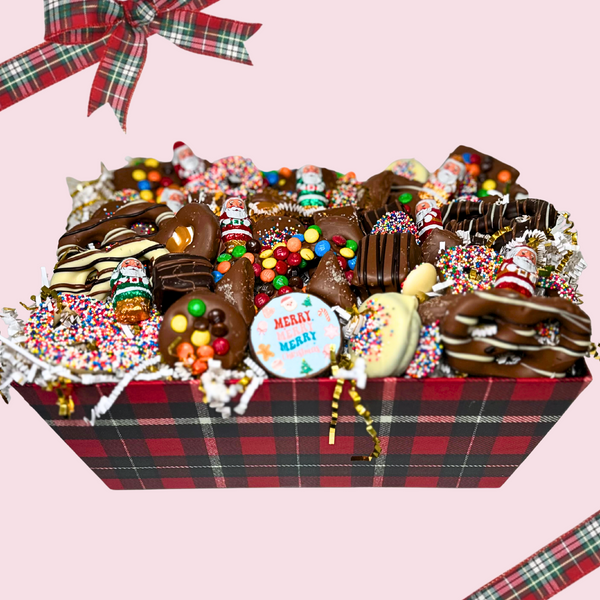 Christmas Chocolate Basket